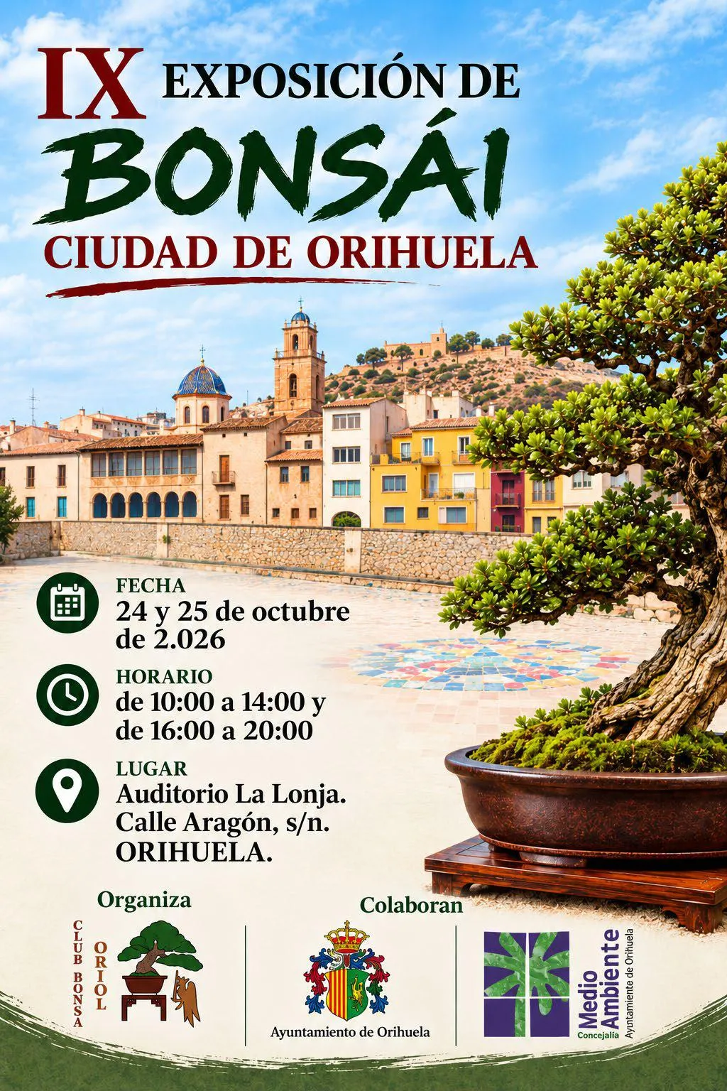 IX Exposición de Bonsáis ‘Ciudad de Orihuela’